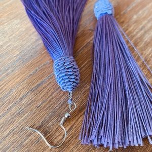 Precious Purple Earrings